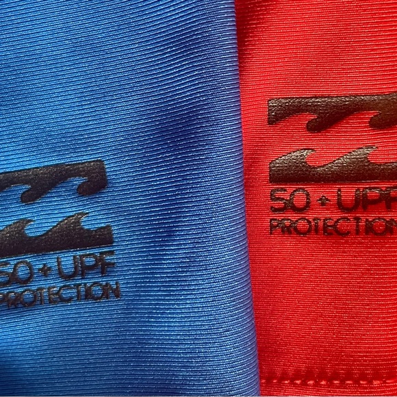 Lot of 2 Billabong Rash-guards Size 16/ UVA/UVB - Picture 4 of 11